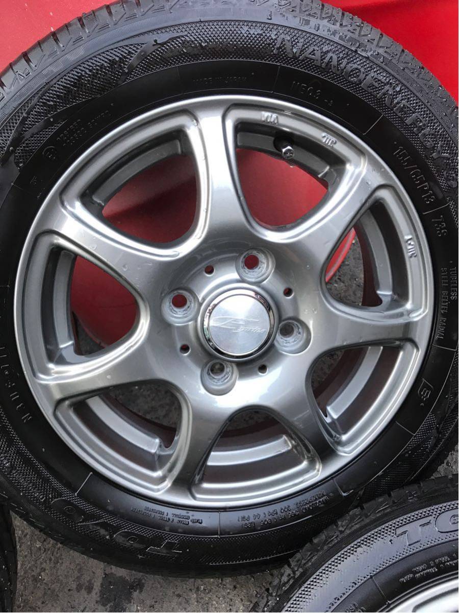 1円スタート売り切り品★155/65/R13^_^スティングレー☆モコ★ムーヴ☆スパーク★