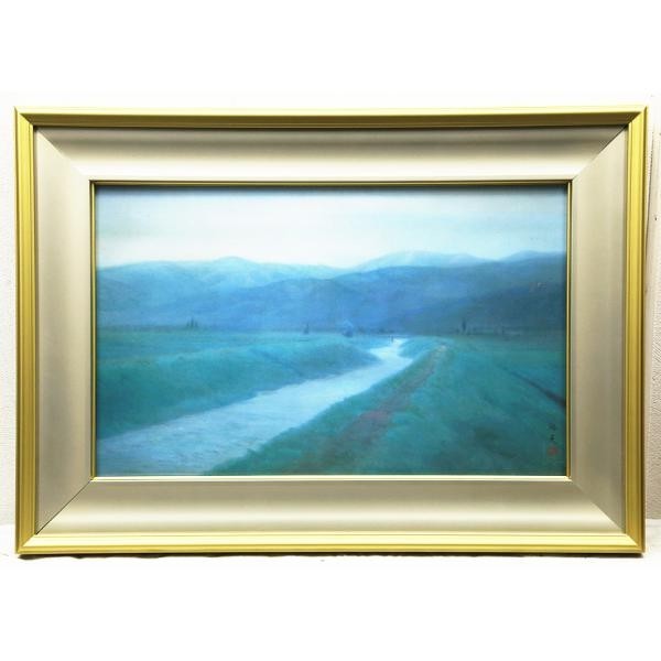定番人気，新作 WISH 東山魁夷 文化勲章 工芸画 川辺 巨匠 文化功労者 芸術院会員 日展顧問 勲一等瑞宝章受章 #pl18050302AUXKo1(石版画、リトグラフ)｜売買されたオークション情報、yahooの商品情報をアーカイブ 石版画、リトグラフ