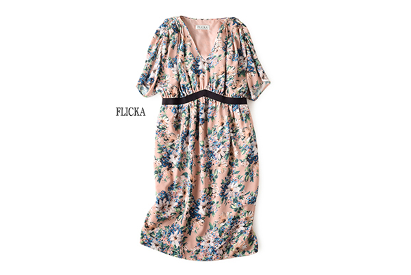 美品★フリッカ3.5万★2size/9号★ワンピースJ105 Mサイズ 本物 中古美品FLICKA FLICKA]サイドパールワンピース 美品★厳選★トゥモローランド・FLICKAフリッカ3.7万★1size&frasl;9号★プリントワンピースD316 FLICKA（フリッカ）フリルスリーブ