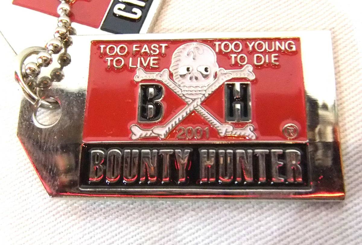 キーホルダー】BOUNTY HUNTER x CREAM SODA ドックタグ型K/H/新品未 