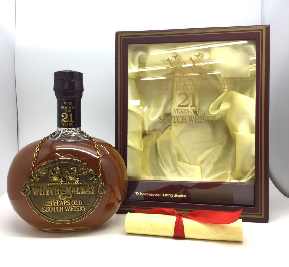 21年 ホワイト＆マッカイ 750ml 43% ウイスキー & ホワイト&amp 