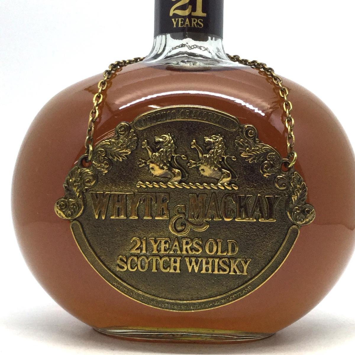 21年 ホワイト＆マッカイ 750ml 43% ウイスキー & ホワイト&amp 