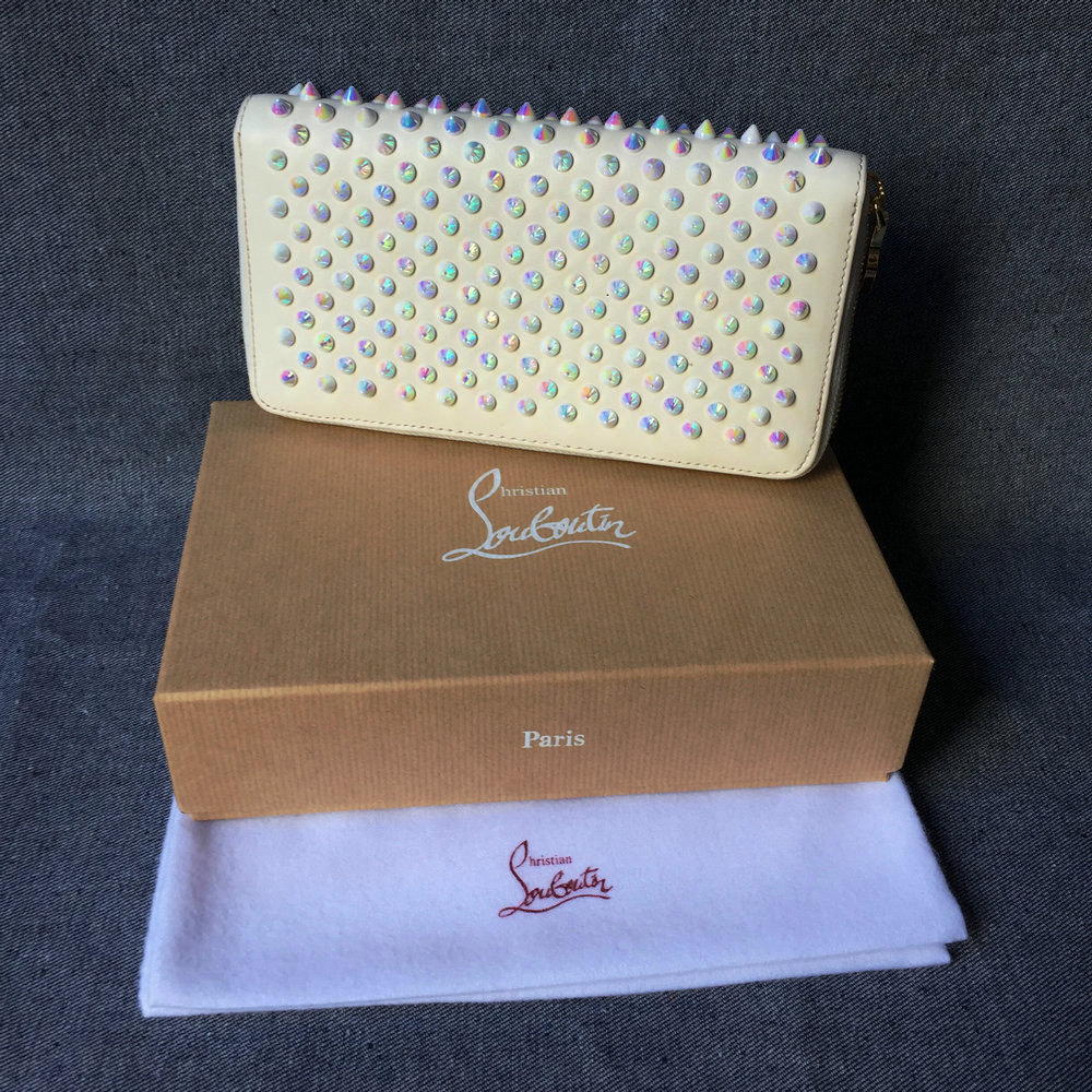 【即購入・お値段交渉可☆】ルブタン　パネトーネ　長財布 Christian Louboutin 長財布 Panettone プレゼントに！ルブタン