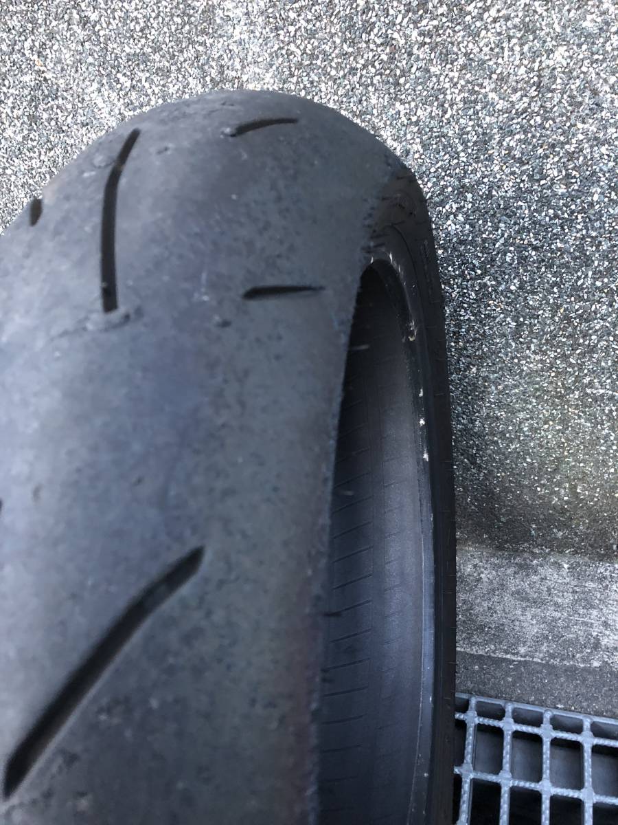110⁄70R17 前後セット 中古 DUNLOP ダンロップ 150⁄60R17 α13SP α13