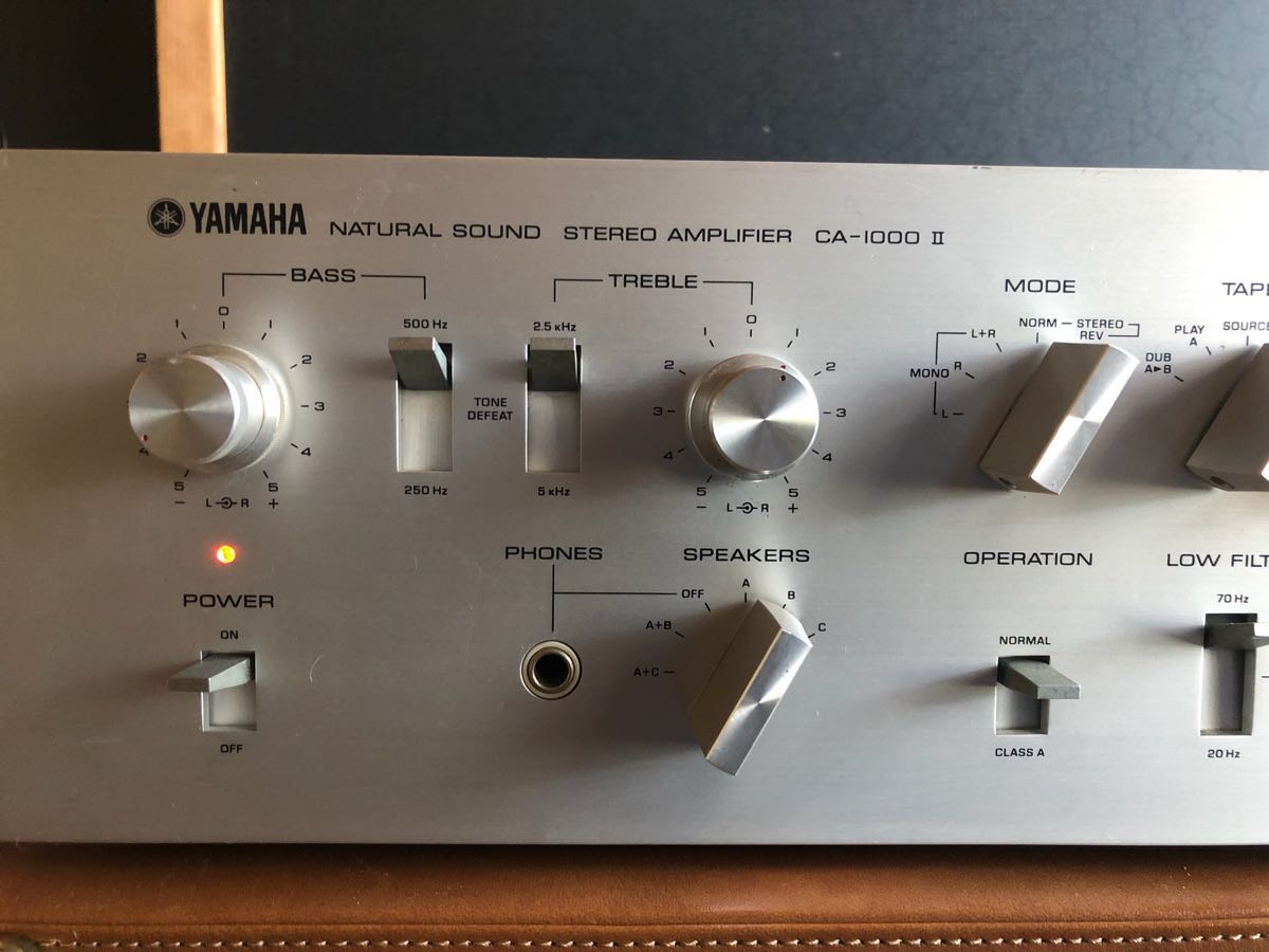 YAMAHA CA-1000ll ジャンク YAMAHA CA-1000 ヤマハ アンプ 昭和 【公式