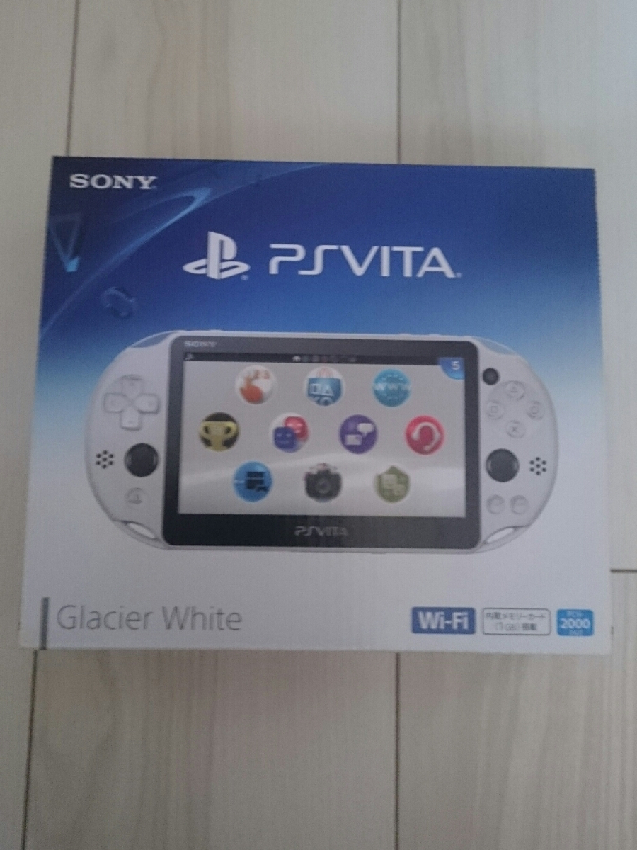 Vita PSヴィータ グレイシャーホワイト PCH-2000 PlayStation WiFi 