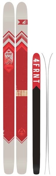 4FRNT Hoji - HOJI フォーフロント フォーロック Ski 単品 スキー板 4