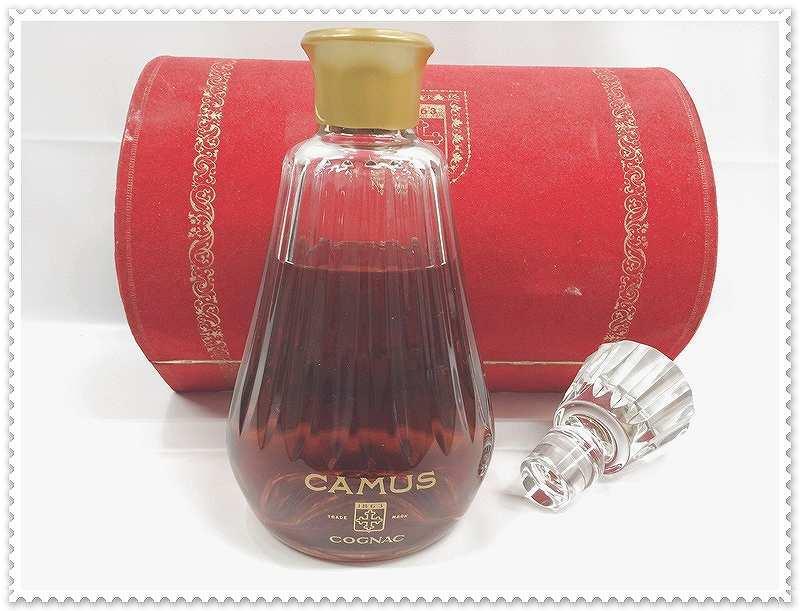 カミュ カラフェ バカラ 未開栓CAMUS 希少 クリスタルボトル | 替栓付