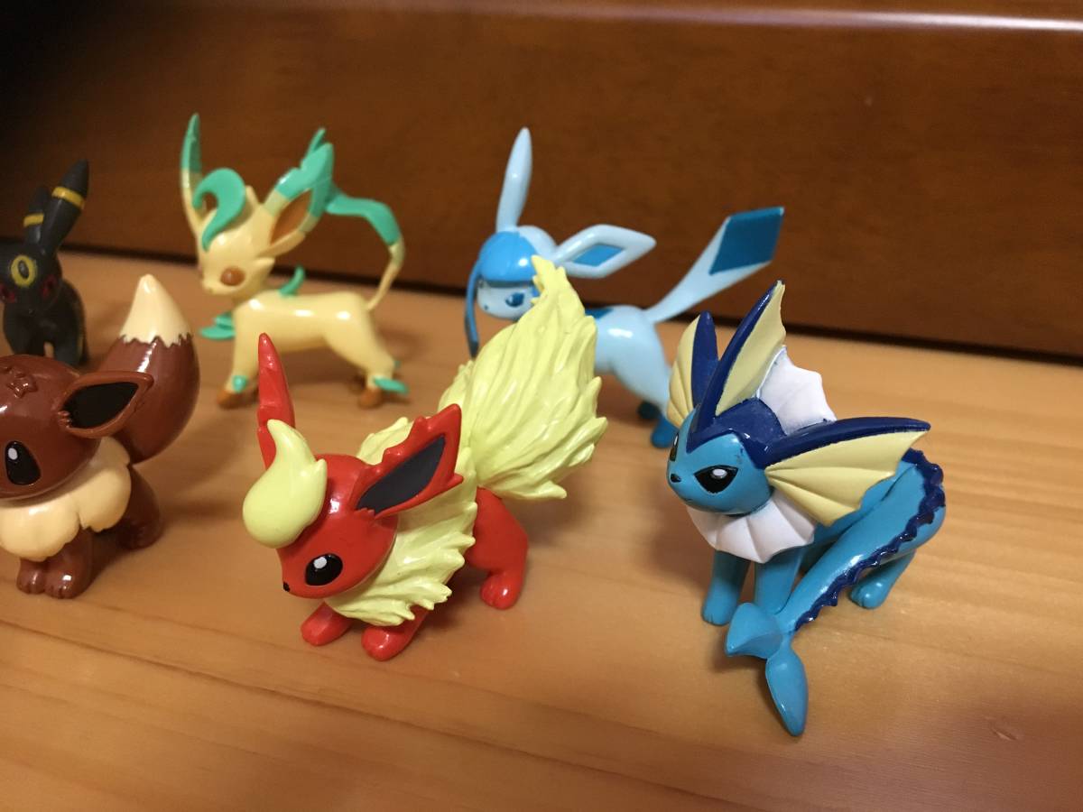 ポケットモンスター ポケモン モンコレ イーブイ ブイズ 進化系 8種 