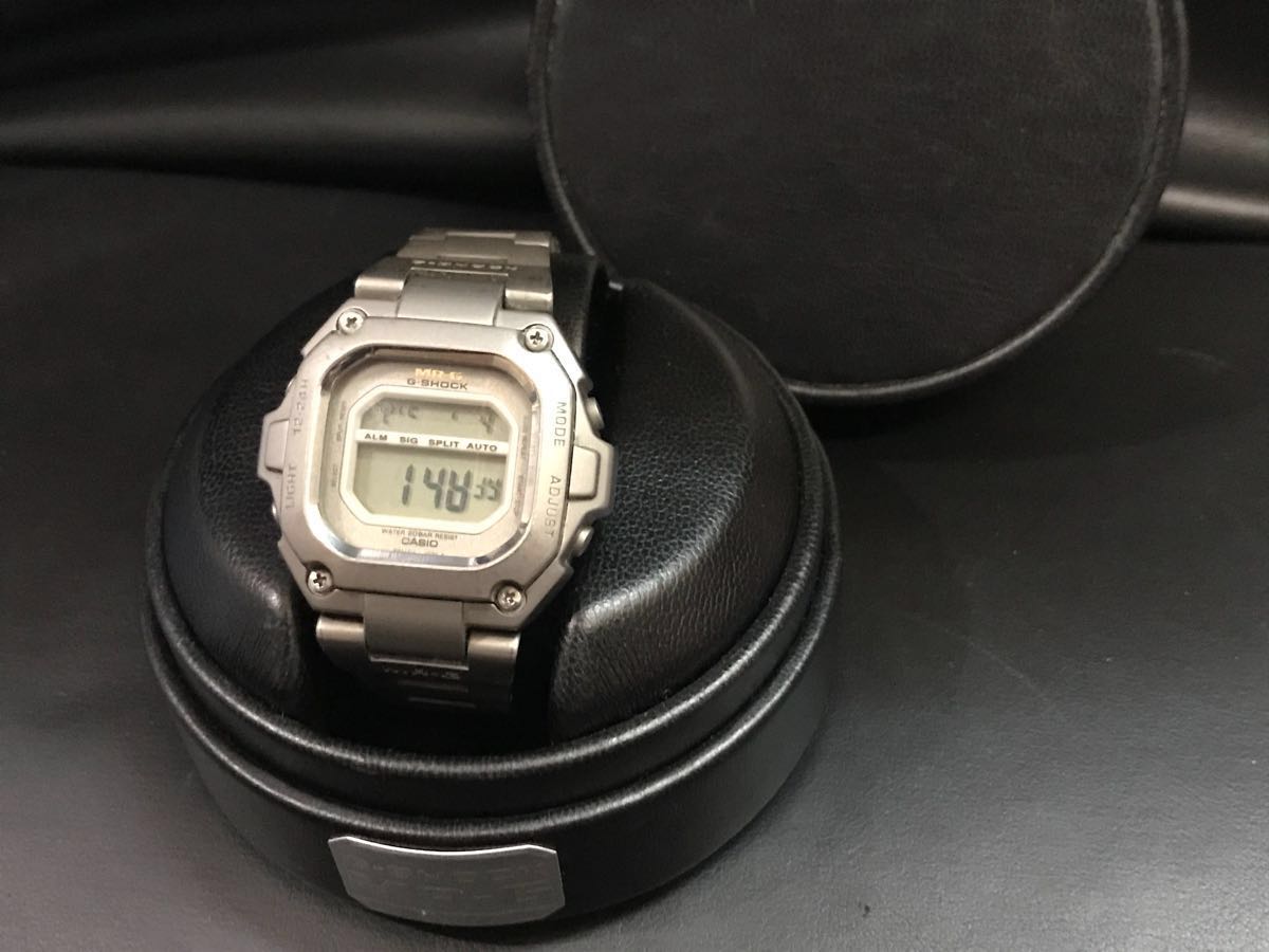 電池交換済 CASIO G-SHOCK MRG-110T MR-G フルチタン メタルバンド 