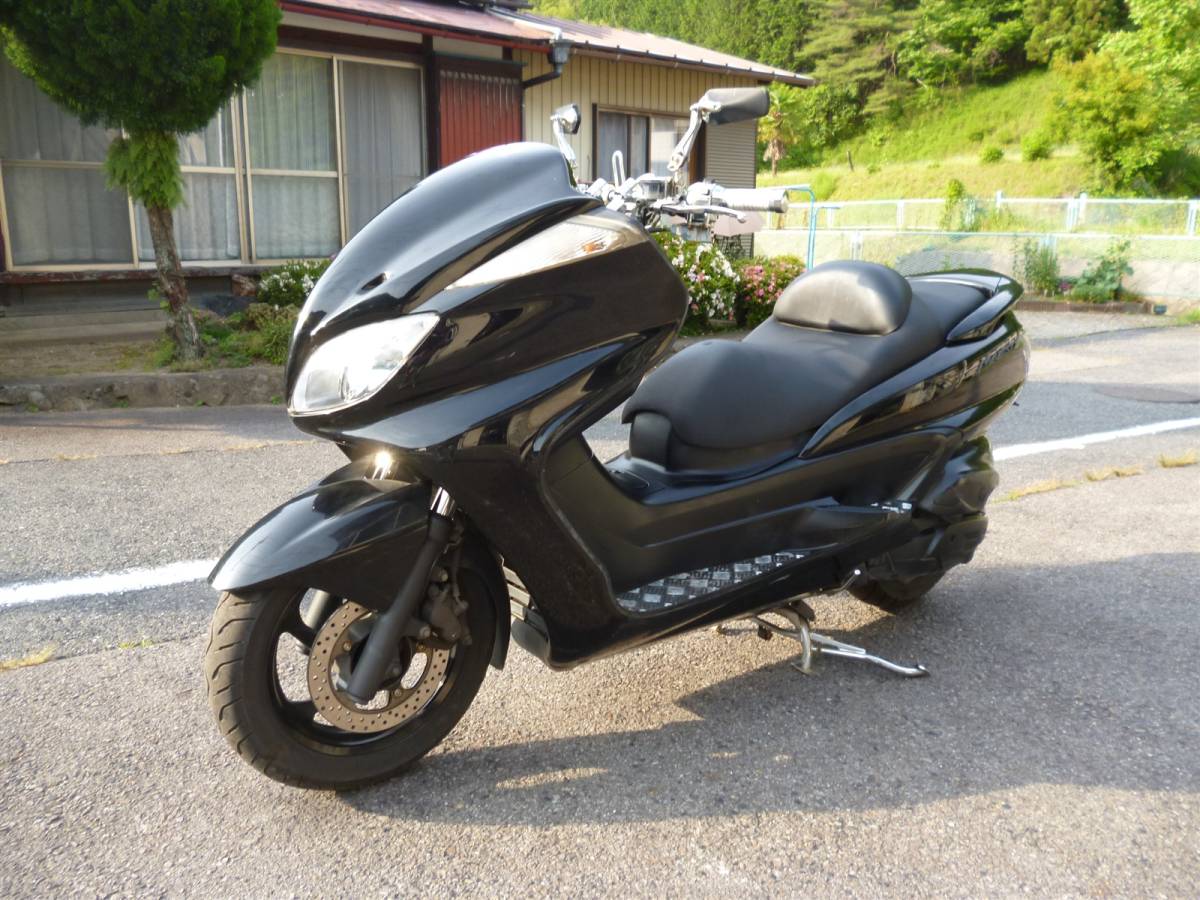 グランドマジェスティ250 カスタムマフラーJMCA付き グランド 