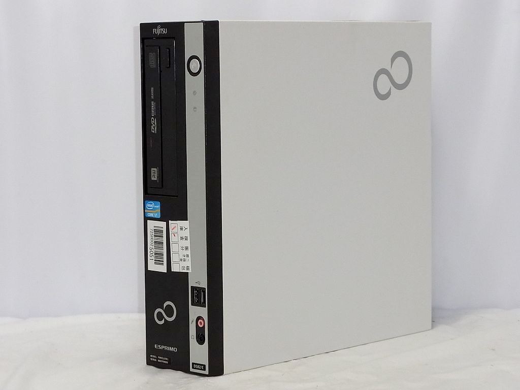 ESPRIMO : 富士通 D582⁄E D582⁄G デスクトップ - Pro Windows10 PC