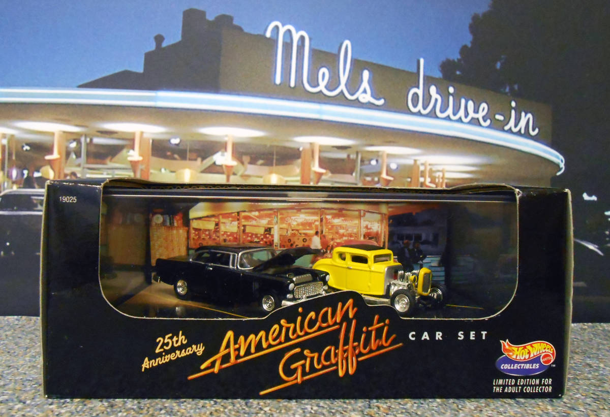 おもちゃ American Graffiti 32 Ford 55 Chevy ミニカー