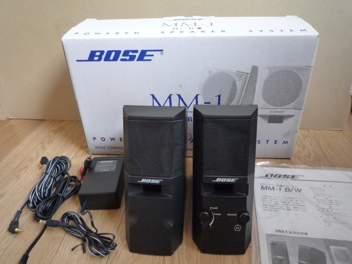BOSE ボーズ アクティブスピーカーシステム : MM-1B⁄MM-1Wの仕様
