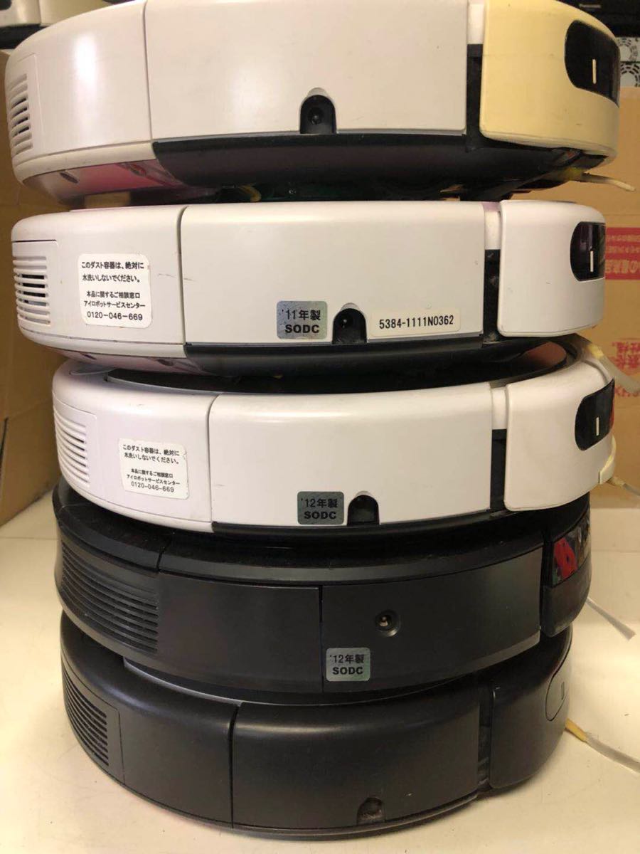 iRobot Roomba 531/536 11年製/536 12年製/770 12年製/557 5台