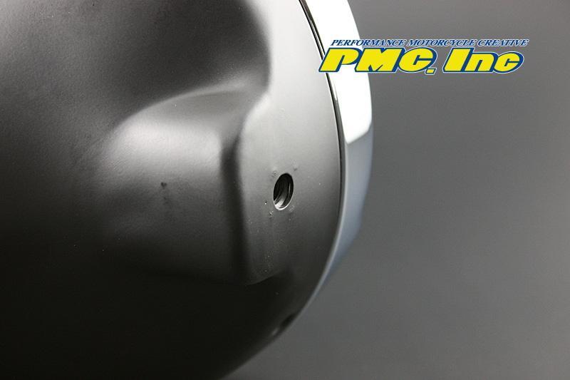 PMC [ カワサキ　Z/KZ系 ] ヘッドライトリム＆メッキヘッドライトケースセット　8mm汎用ケース付　81-4121