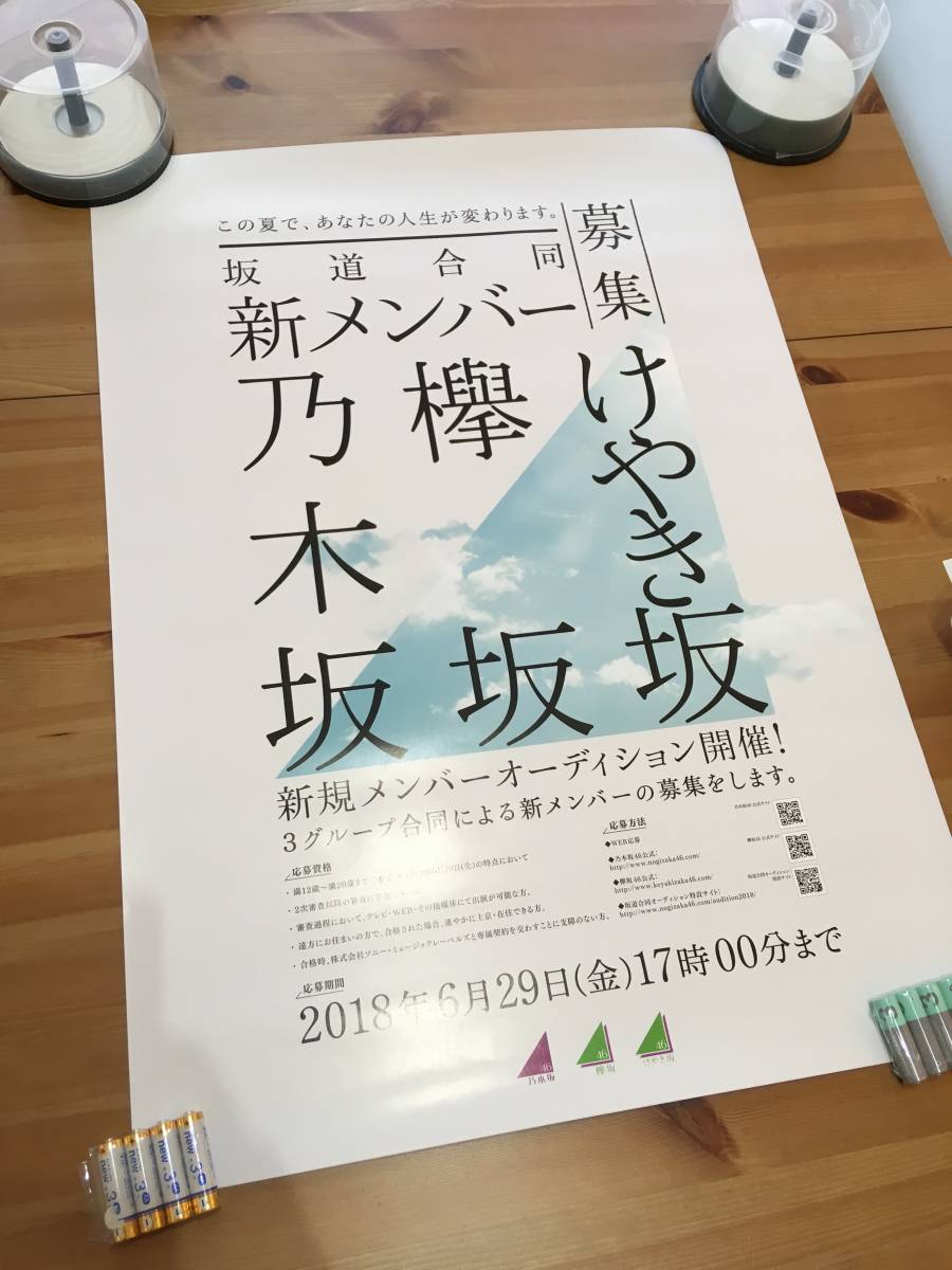 強メン多数】欅坂46 思い描い ポスター