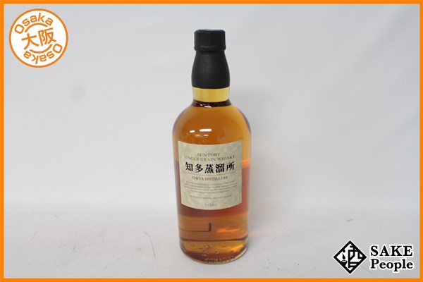 ◇注目! サントリー 知多蒸溜所 シングルグレーン 国産 ウイスキー 700ml 43% Y173 AC