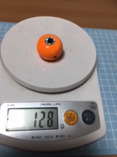 未使用タイラバヘッド１２８ｇ送料込み_1