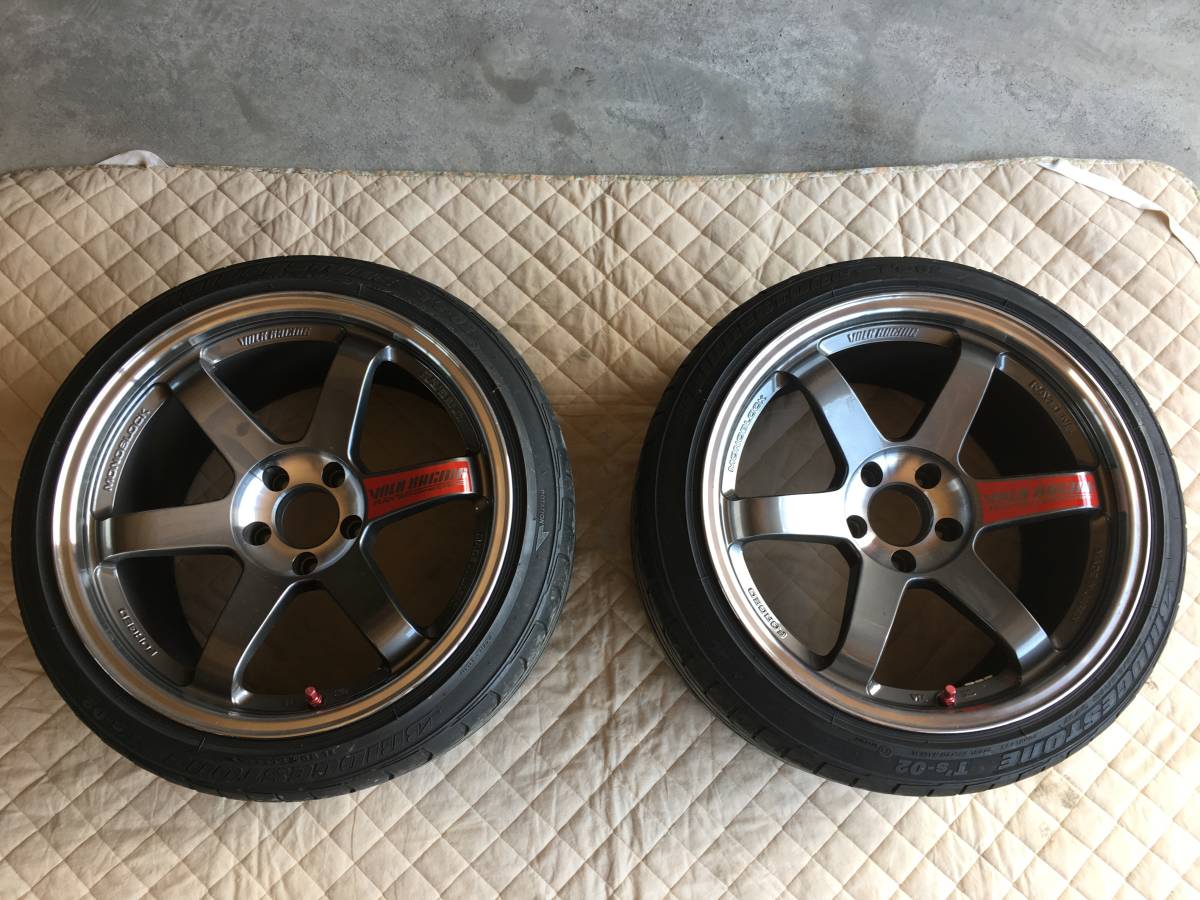 RAYS Volk Racing TE37 SAGA TE37SL 18インチ 11J+18 2本 PG 美品 RAYS Volk Racing TE37 SAGA TE37SL 18インチ 11J+18 2本 PG 美品