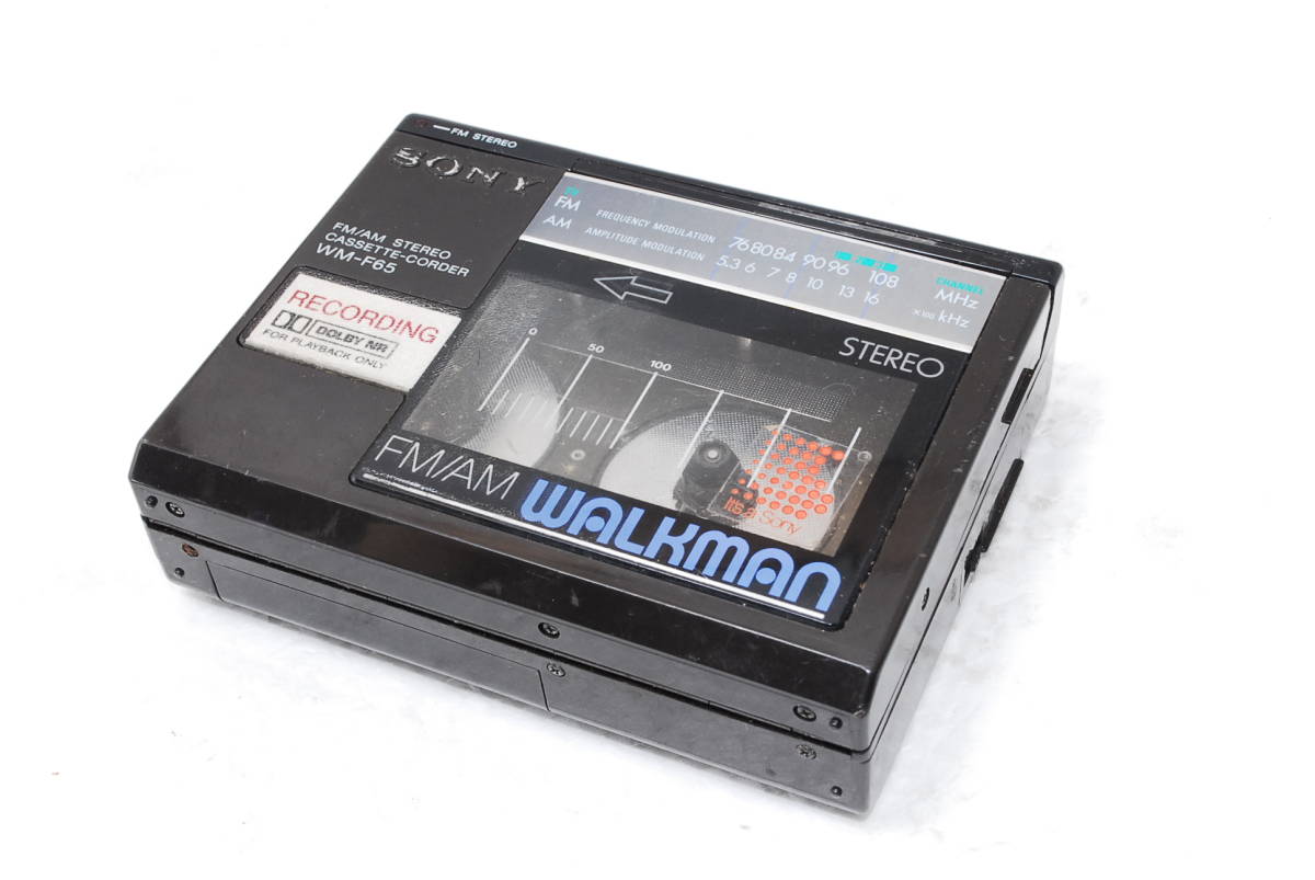 当時物 SONY ソニー ウォークマン WM-F65 カセットレコーダー カセット