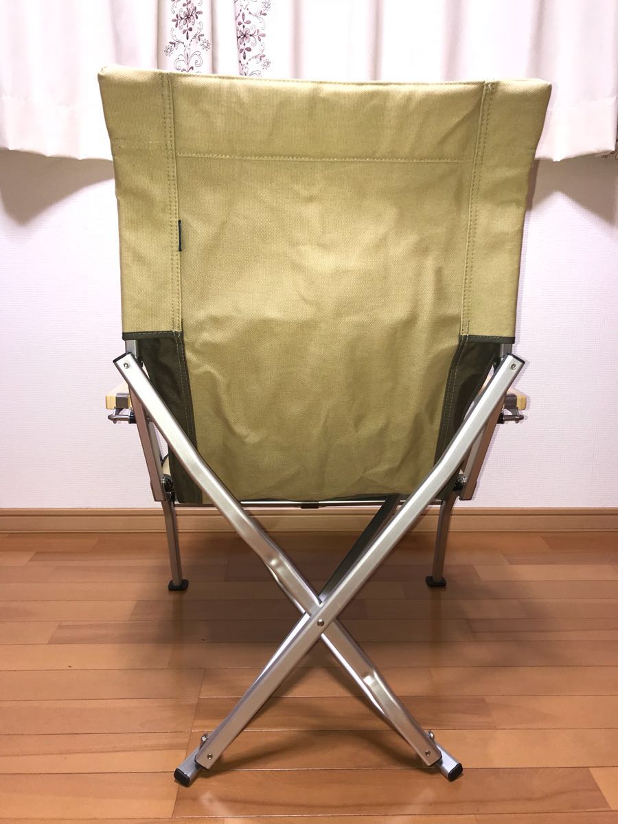 スノーピーク ローチェア30 廃盤 帆布モデル LV-090KH カーキ 使用 