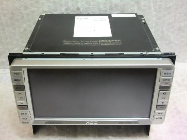 中古トヨタ純正HDDナビ動作品 即決完動美品 トヨタ純正 HDDナビ