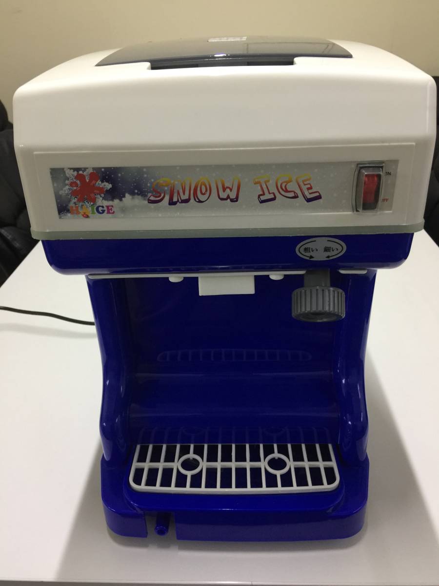 電動式かき氷機　業務用　キューブアイス対応　WF-A188 かき氷機 業務用 電動 : キューブアイス 電動式 業務用かき氷機 | バラ氷