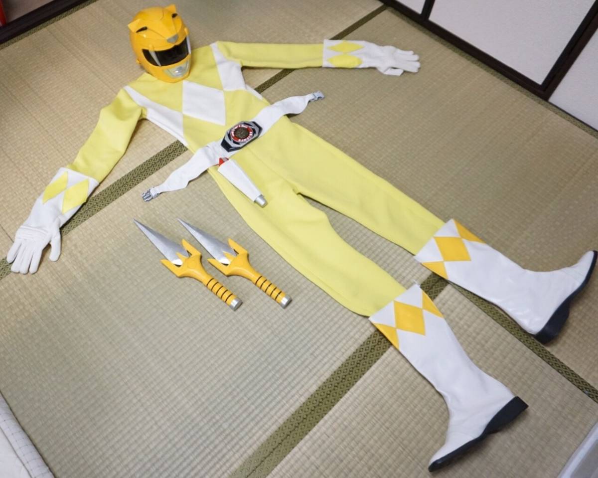 ゴーオンイエロー　スーツ　アトラク用 アトラクスーツ アトラクションスーツ 戦隊物(コスプレ衣装)｜売買され
