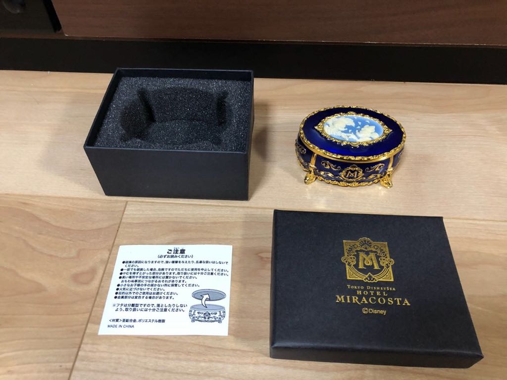 ディズニー ホテルミラコスタ ジュエリーボックス 小物 ディズニーシー