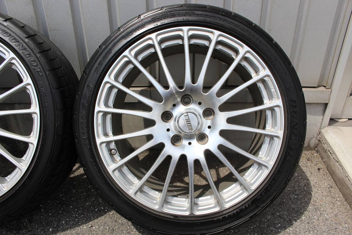 BMW 4シリーズ クーペ M440i の足元をTWS 美品！TWS エクスリート 118F 