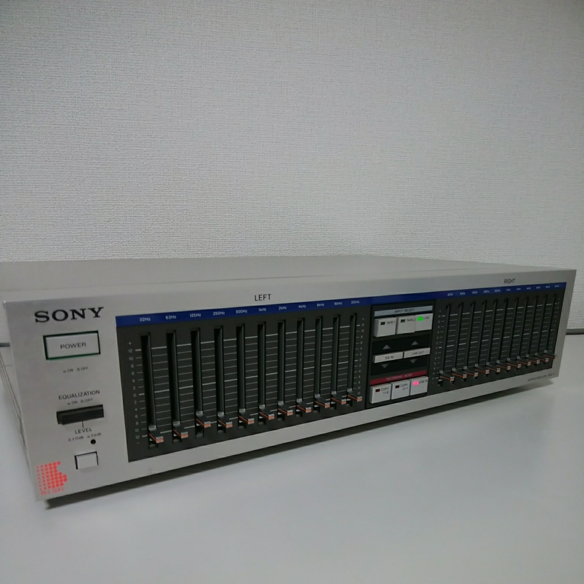 SONY ソニー グラフィックイコライザー SEQ-11 オーディオ 人気セール