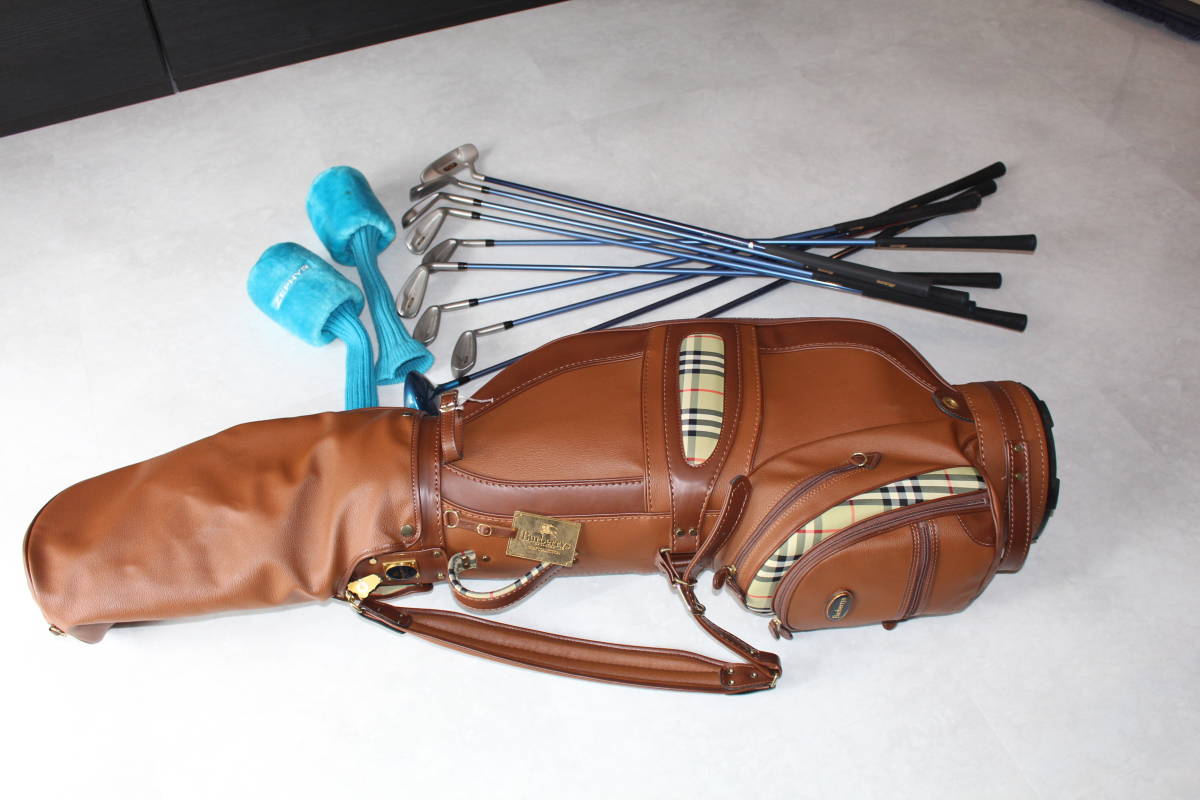 Burberry バーバリー レディース ゴルフバッグ クラブセット BURBERRY