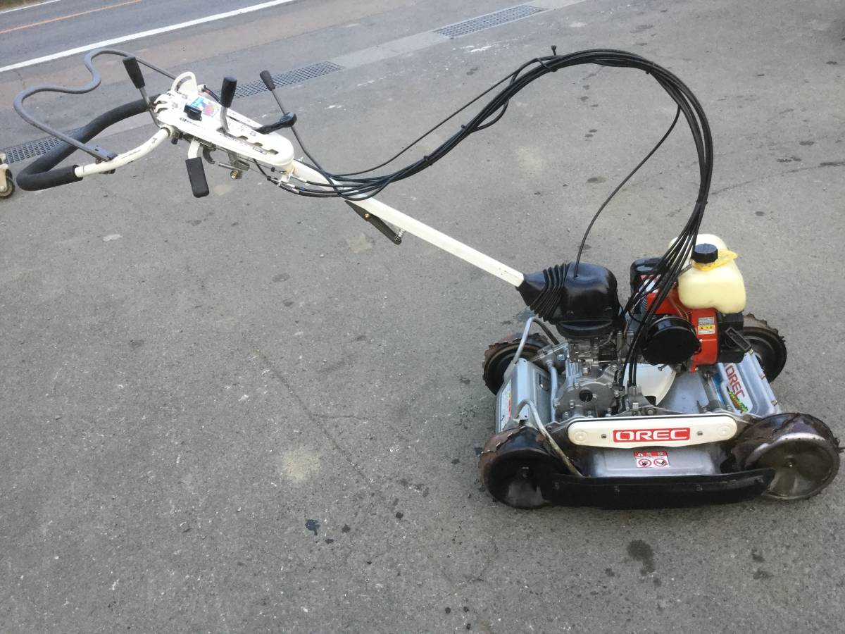 オーレック スパイダーモア アグリップ SP850 自走式草刈機 始動確認