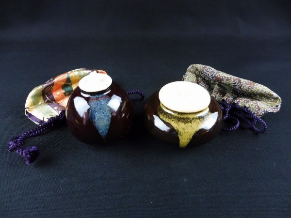 正規品，SALE 茶道具 茶道具 茶入 仕覆 二種 10(陶磁一般)｜売買されたオークション情報、yahooの商品情報をアーカイブ公開 - オークファン 陶磁一般