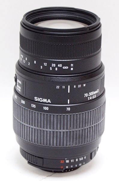 訳有 ニコン デジタル一眼レフカメラ D70 SIGMA 望遠レンズ 70-300mm 1