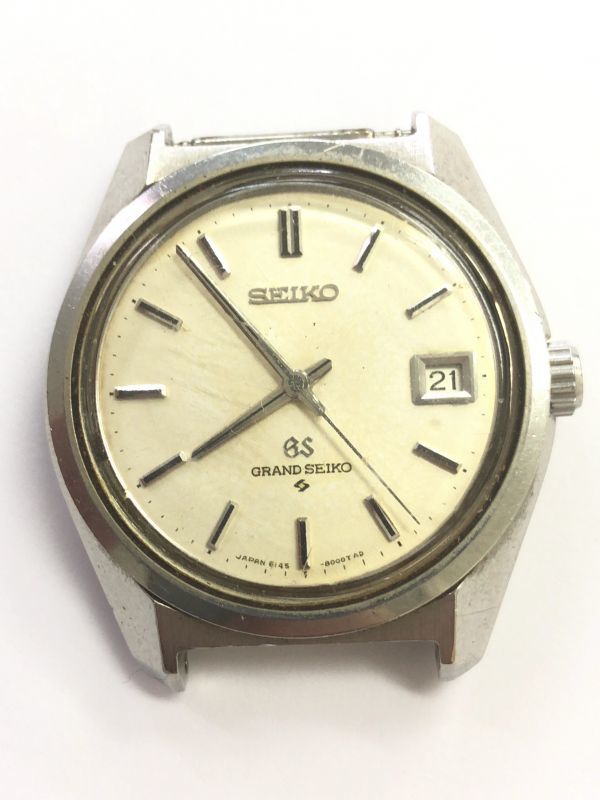 希少文字盤！SEIKO グランドセイコー GS 6145-8000 自動巻き レア GS