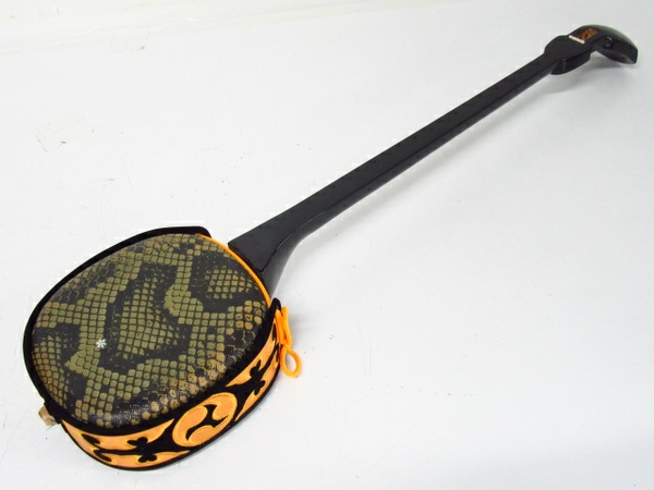 ASOVIVA 中古 ASOVIVA アソビバ 三線 人工皮 三味線 沖縄 楽器 ケース 
