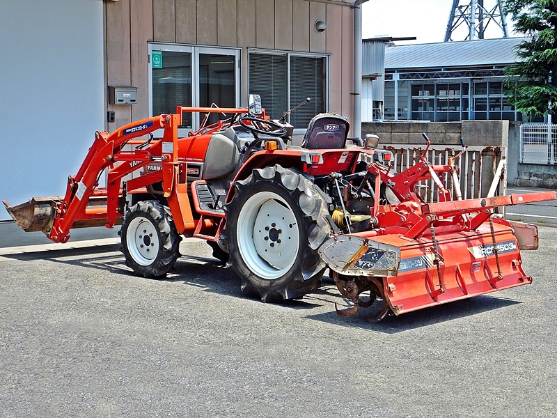 ヤンマー 【群馬】ヤンマー トラクター F-220 22馬力 フロントローダー 