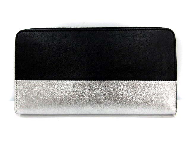 CELINE(セリーヌ) 長財布 ラージジップマルチファンクション 黒 