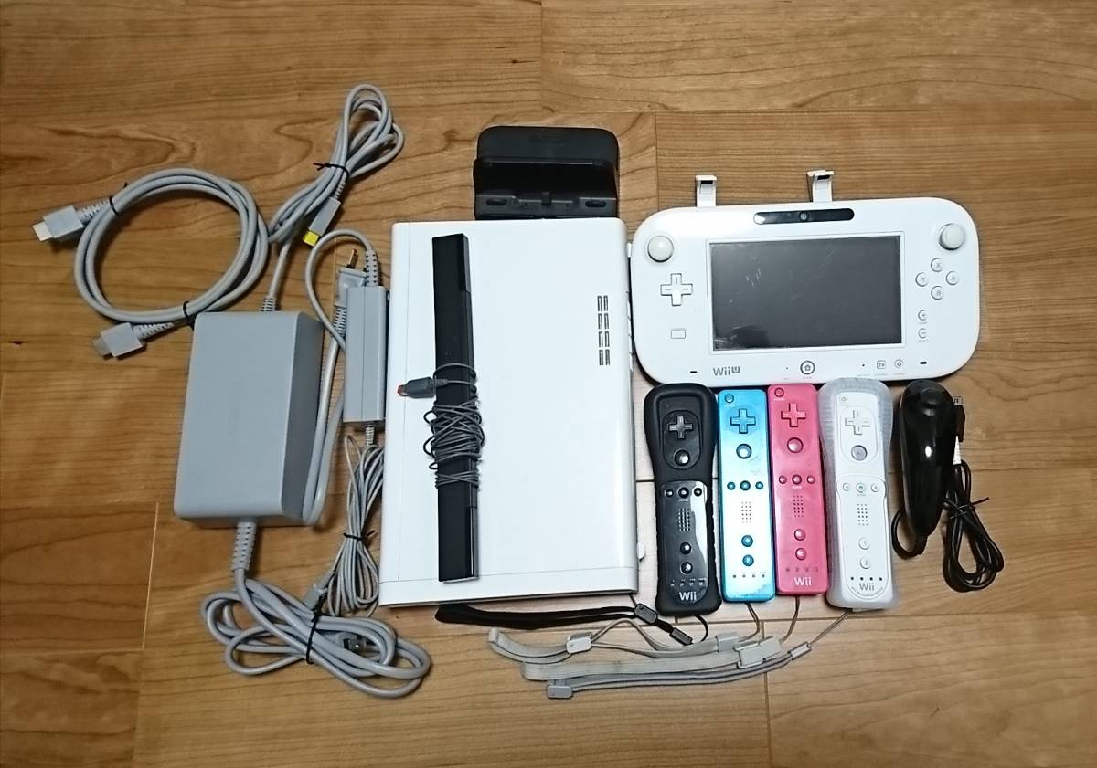 任天堂 Wii U 本体 32GB ＋ コントローラーセット 中古品 Wii 本体 