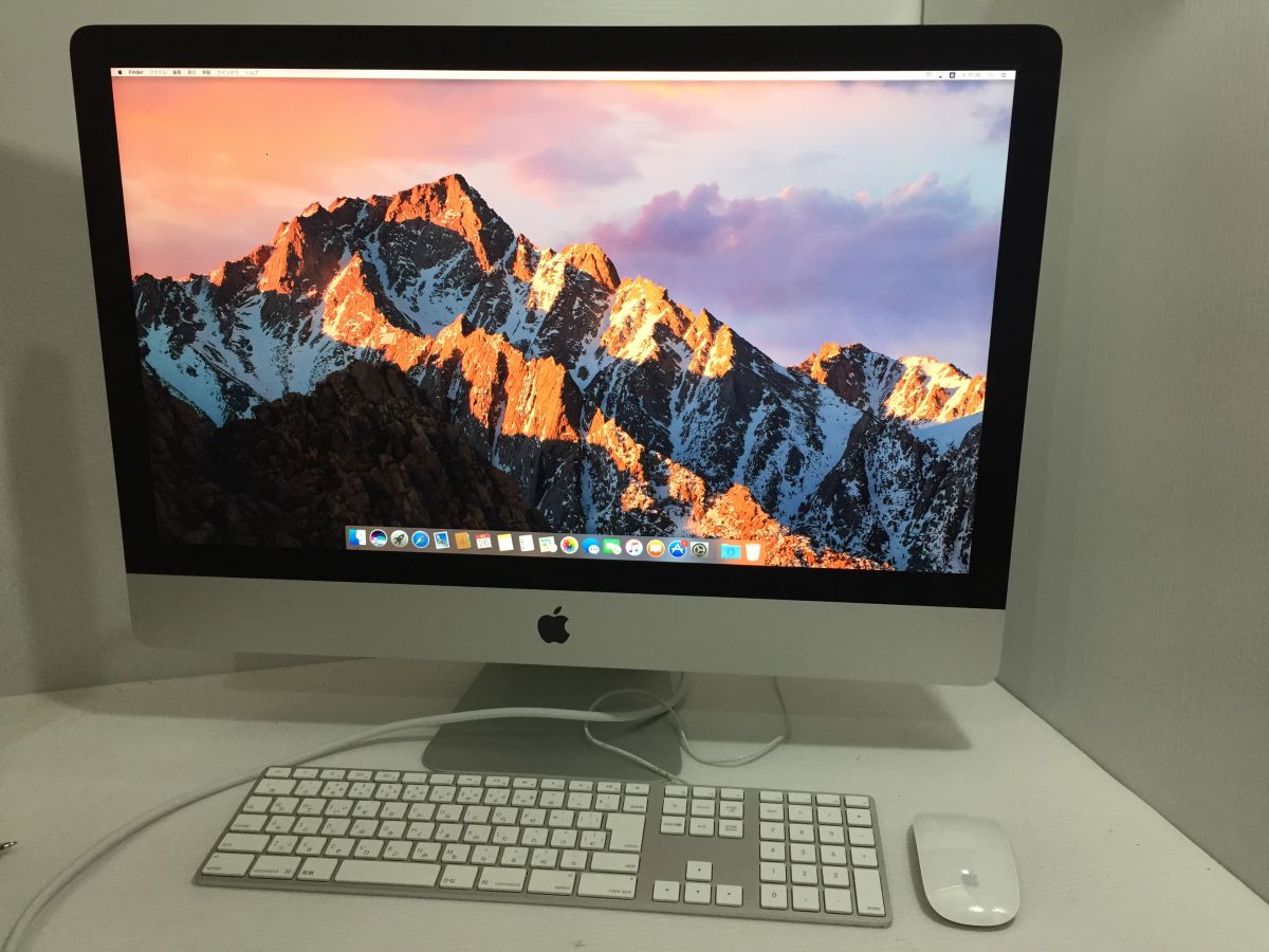 Apple imac Retina 5K 27インチ Late 2014 Core i7/32GB/SSD 1TB/R9 