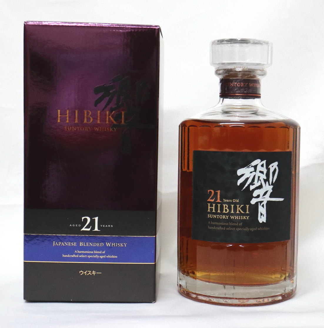 700ml サントリー 響 ウイスキー 21年 響21年 43度 43% : 箱付