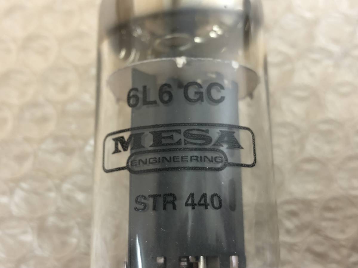 0704-02【MESA】真空管4本セット 6L6 GC STR 440☆ジャンク扱い(真空管 