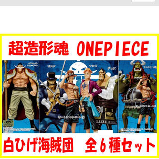 超造形魂 ワンピース白ひげ海賊団 Ver違い含む全6種セット 超造形魂
