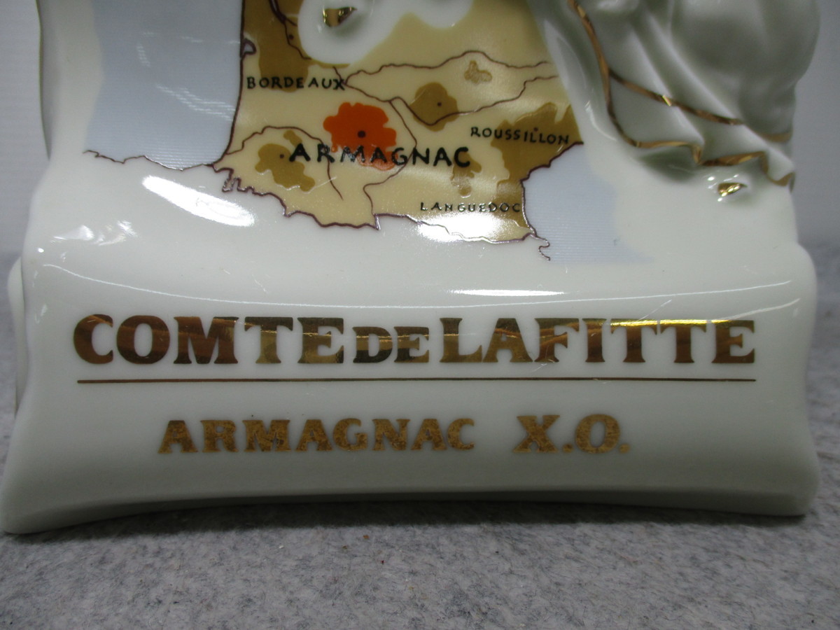 ARMAGNAC XO COMTE DE LAFITTE アルマニャック コント ド ラフィット ブランデー 陶器ボトル 特級 未開封 古酒 700ml C42695