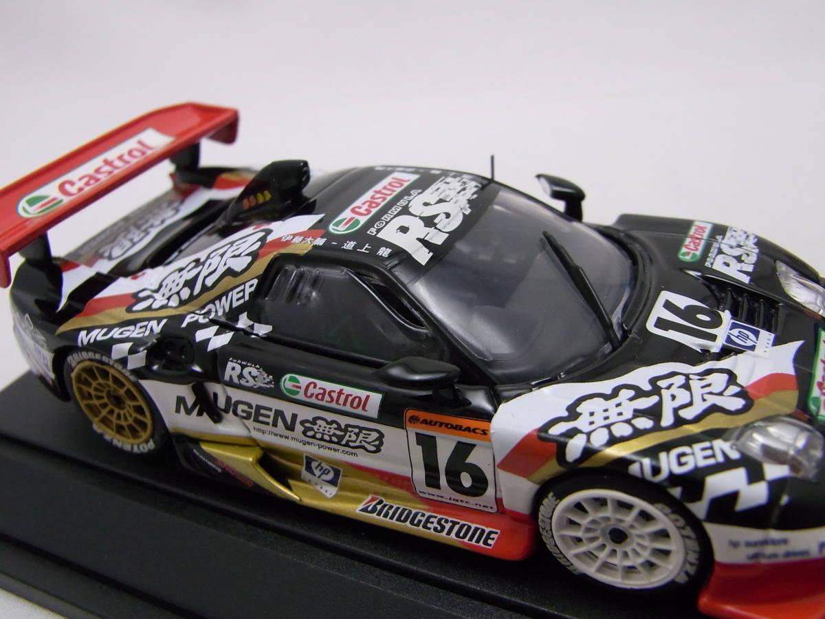 ☆1円～売切!激レア!☆MUGEN NSX With AIR SCOOP #16 JGTC 2002 1/43