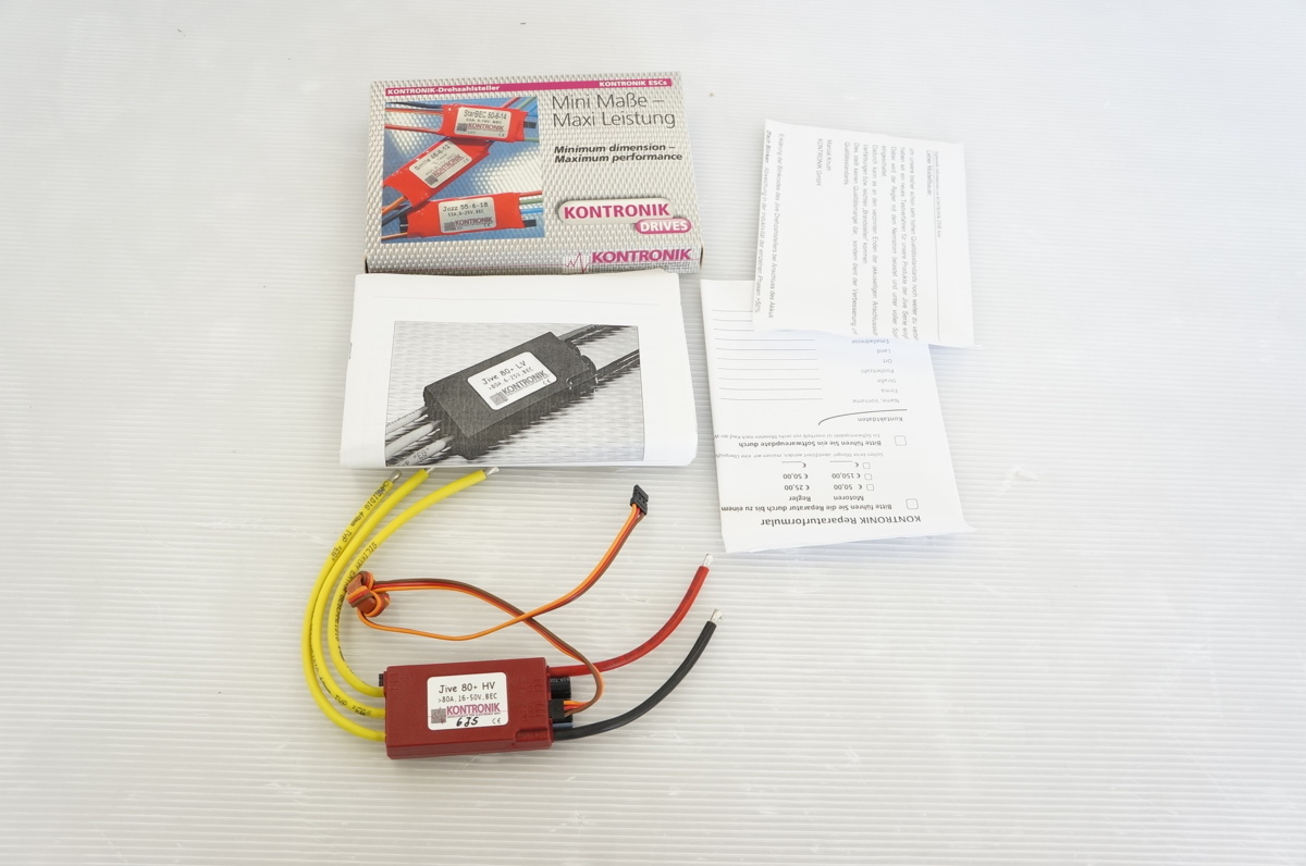 KONTRONIK ○KONTRONIK コントロニック JIVE 80+HV ラジコン パーツ