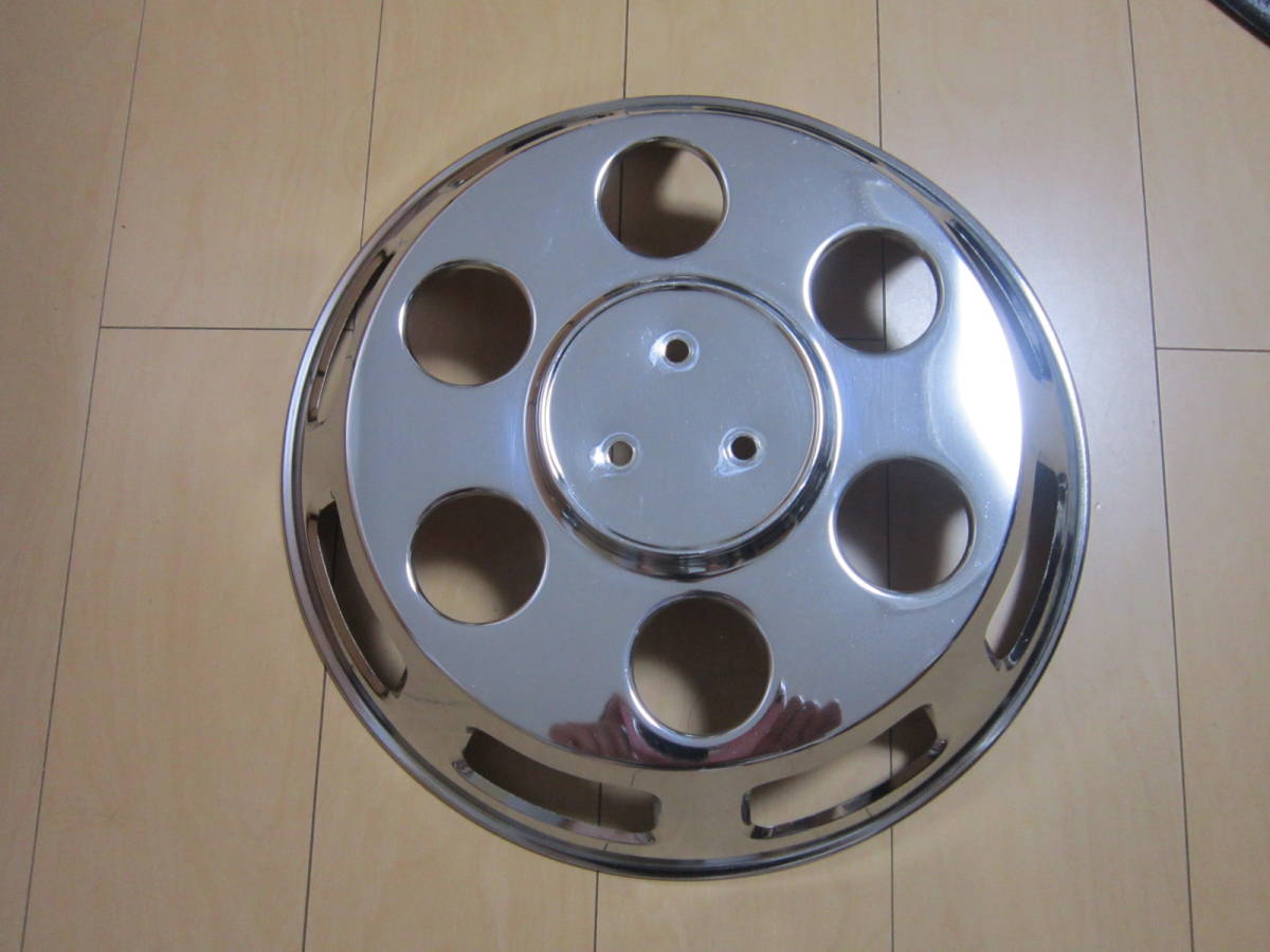 16インチ ｄｘメッキホイールキャップ ６穴 前輪 1枚 デコトラ エルフ キャンター デュトロ ダイナ ホイール 売買されたオークション情報 Yahooの商品情報をアーカイブ公開 オークファン Aucfan Com