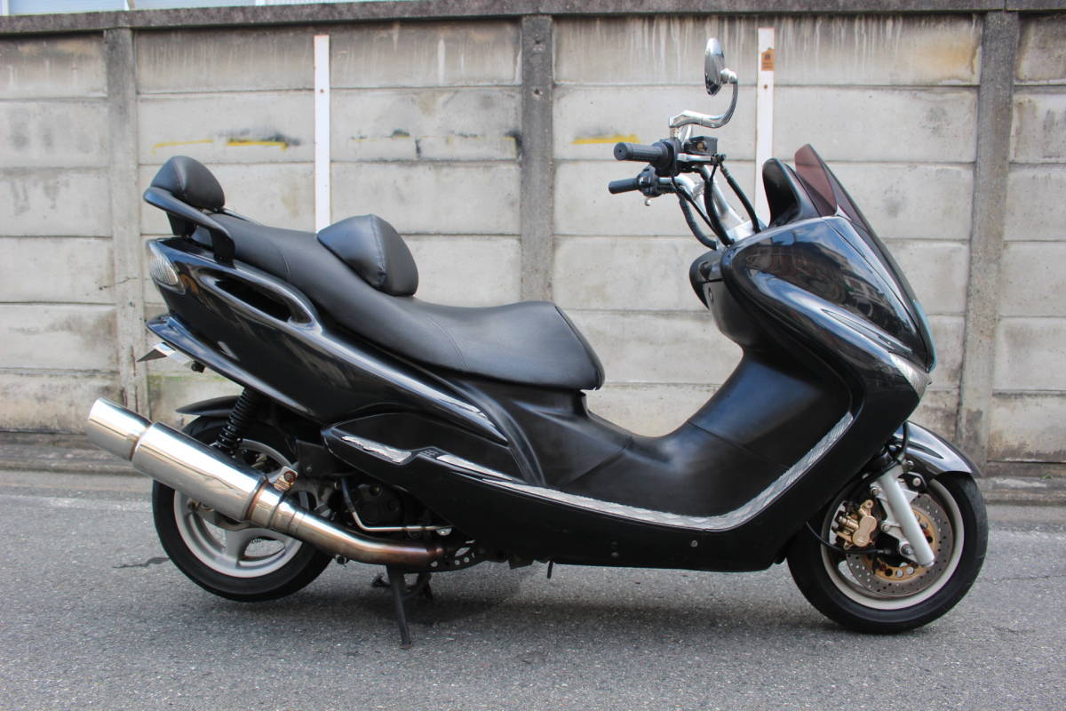 大阪～整備済み マジェスティ125 FI カスタム車両 エンジン好調